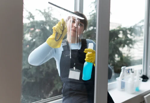 Nettoyage de vitres intérieures et extérieures à Lavaufranche